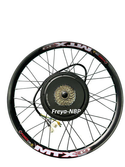MXUS Turbo 72V 3000W E-Bike Kit – Ride Like a Beast | Fits 26-29” Wheels | 80A Sine Controller