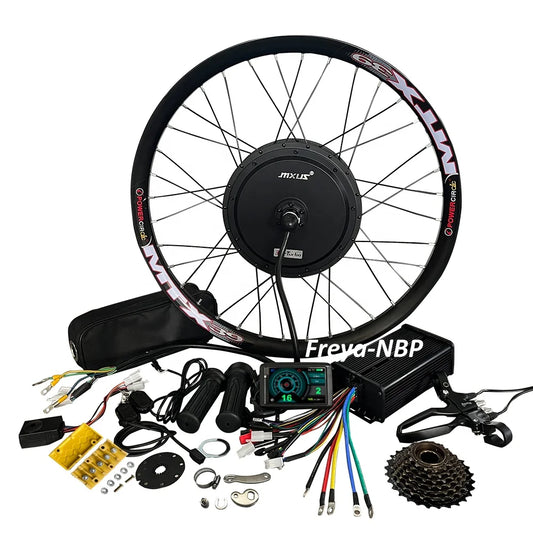 MXUS Turbo 72V 3000W E-Bike Kit – Ride Like a Beast | Fits 26-29” Wheels | 80A Sine Controller